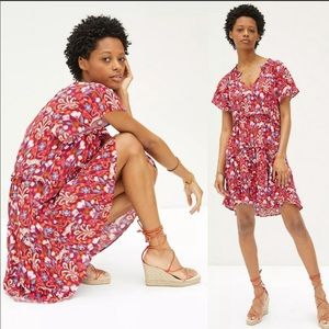 Anthropologie Robin Tiered mini Dress